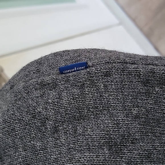 Vineyard Vines Fair Isle Classic Fit Crewneck Sweater Wool Blend Sz L - Picture 5 of 9